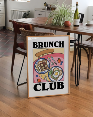 Brunch Club Framed Wall Art