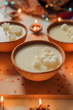 Kusum Terracotta Candle