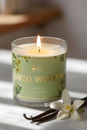 Baked Warmth Glass Jar Candles