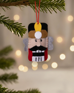Christmas Nutcracker Tree Ornaments (set of 2)