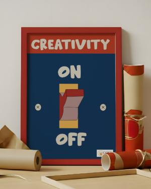 Creative Mode On Framed Wall Art